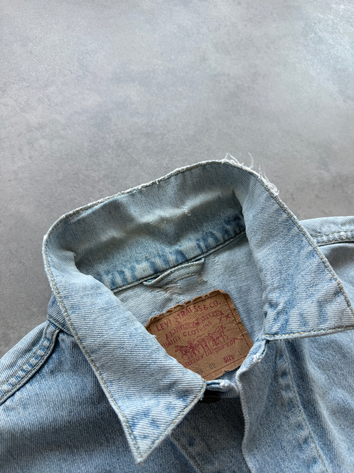 Levis vintage 90s muška plava teksas jakna (L)