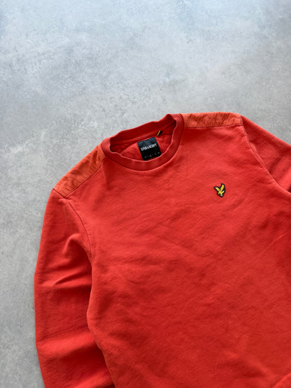 Lyle & Scott muška narandžasta dukserica (M)