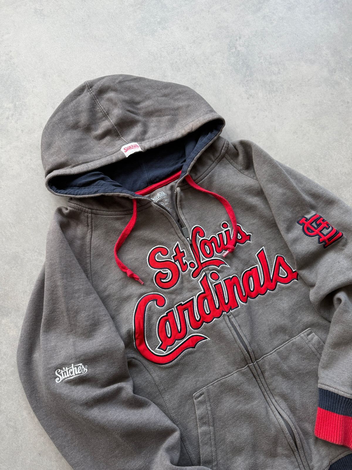 Stitches x MLB St. Louis Cardinals muška dukserica (S)