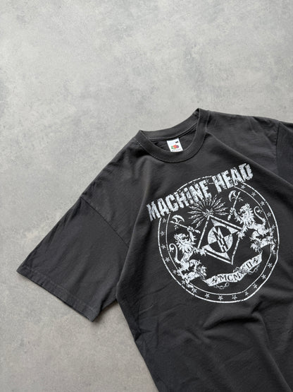 Machine Head muška siva bend majica (L)