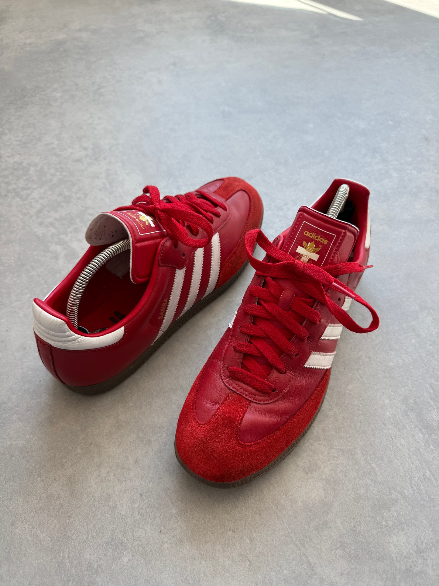 Adidas Samba Switzerland muške crvene patike (46 1/3)