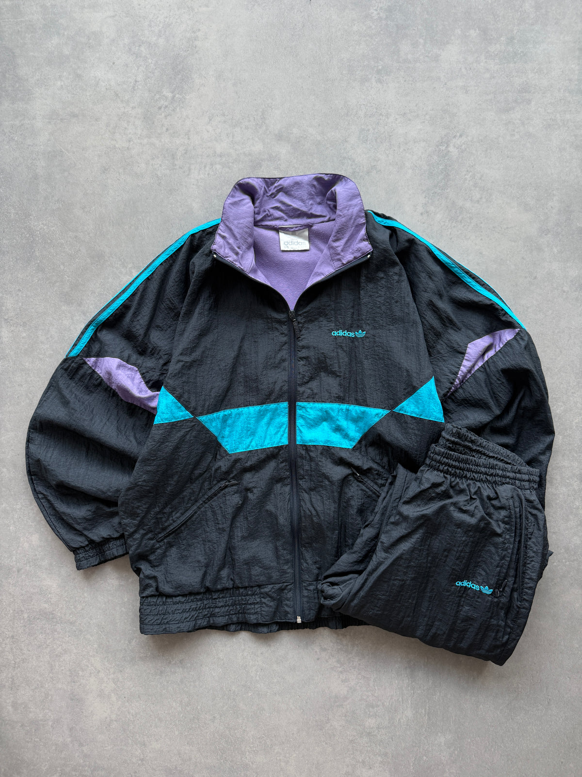 Adidas Originals vintage 90s muška šuškava komplet dukserica (M)
