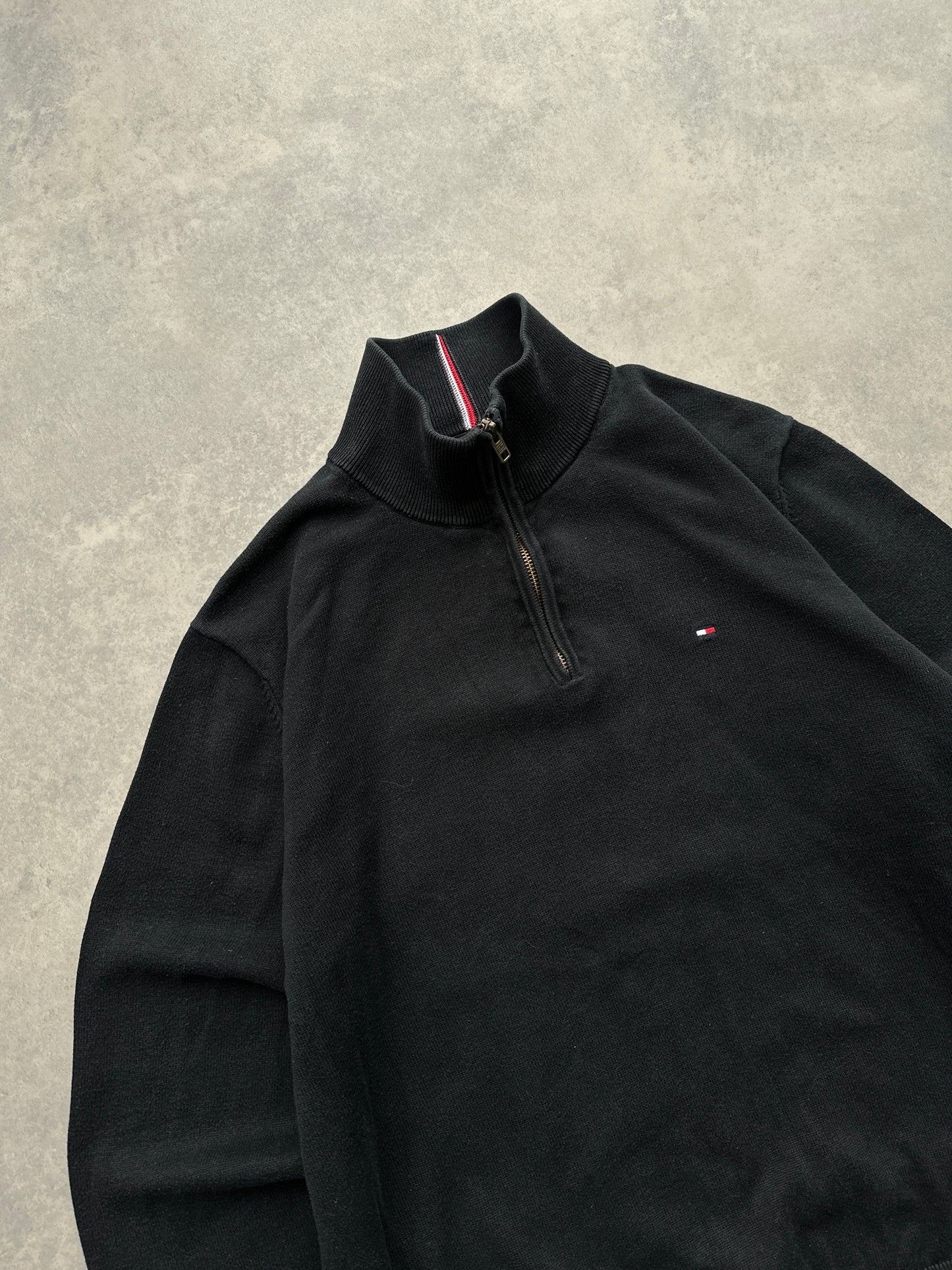 Tommy Hilfiger 1/4 zip muški džemper (L)
