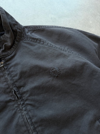 Fred Perry muška siva retro harrington jakna (S)