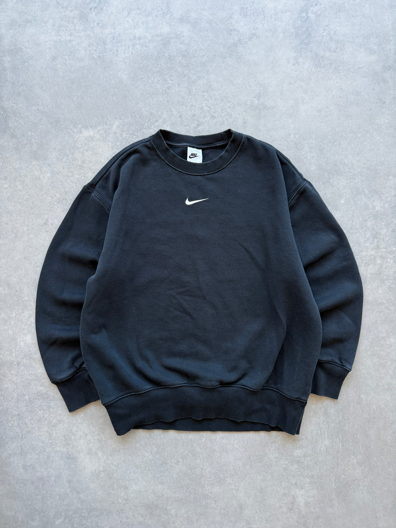Nike crna ženska oversized dukserica (XS)