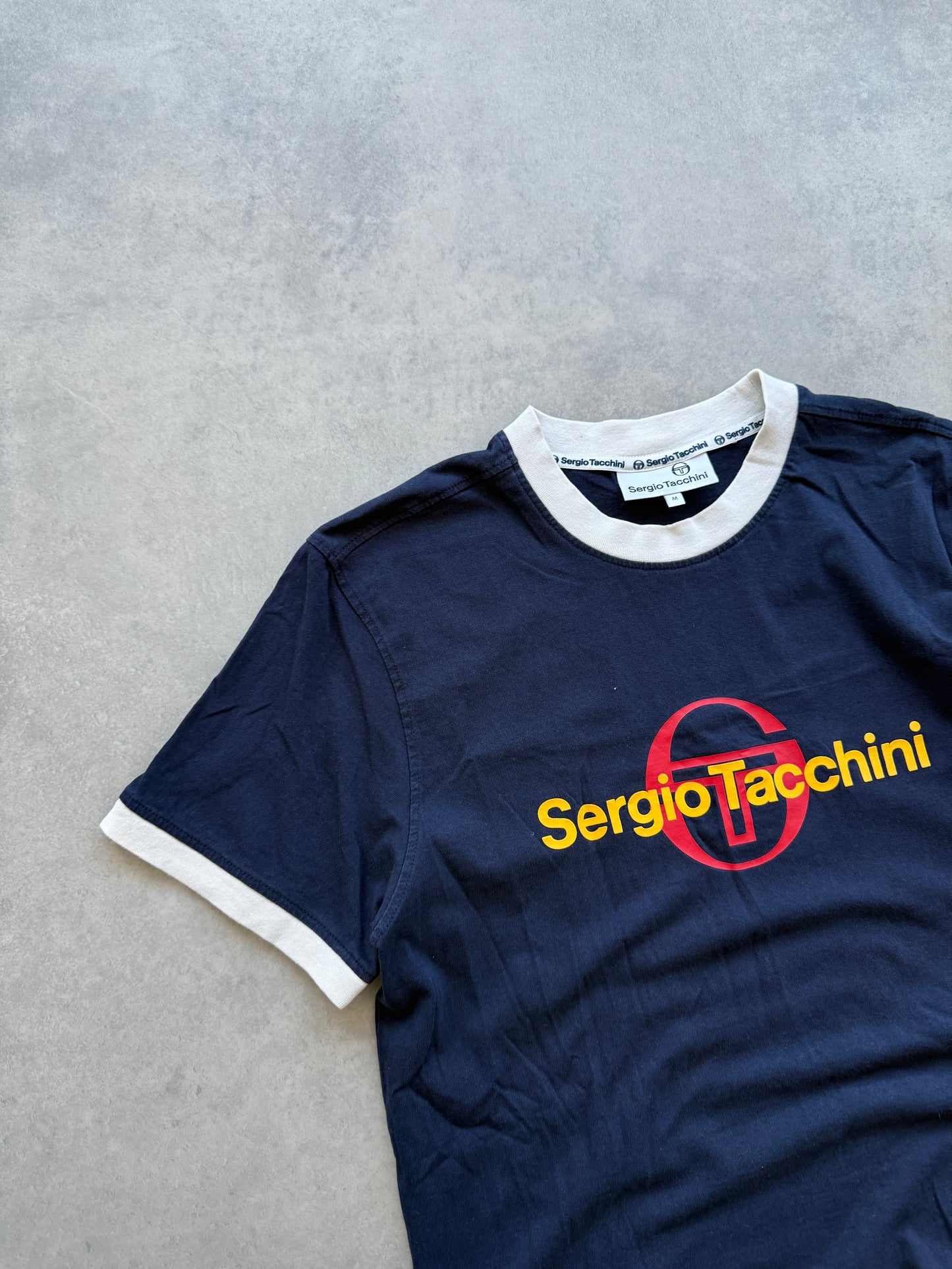 Sergio Tacchini muška navy plava majica (M)