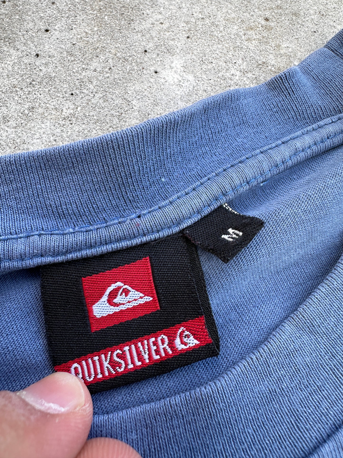 Quiksilver Y2K muška plava majica (M)