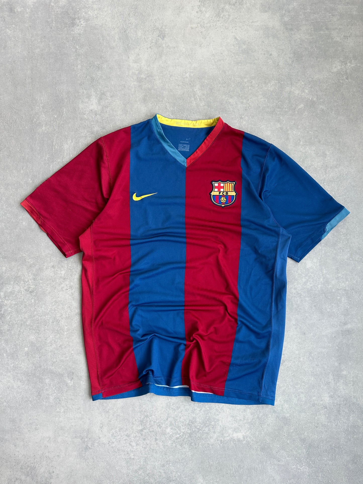 Nike x FC Barcelona 06/07 Home Kit muški dres (L)