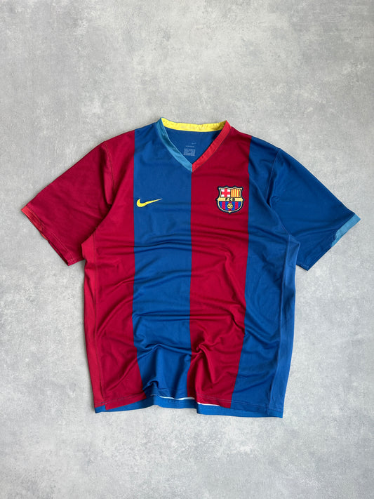 Nike x FC Barcelona 06/07 Home Kit muški dres (L)