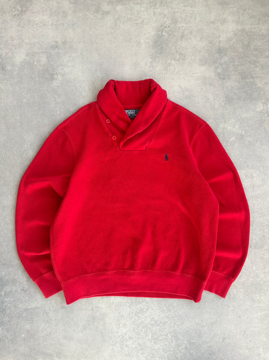 Polo by Ralph Lauren muški crveni džemper (L)