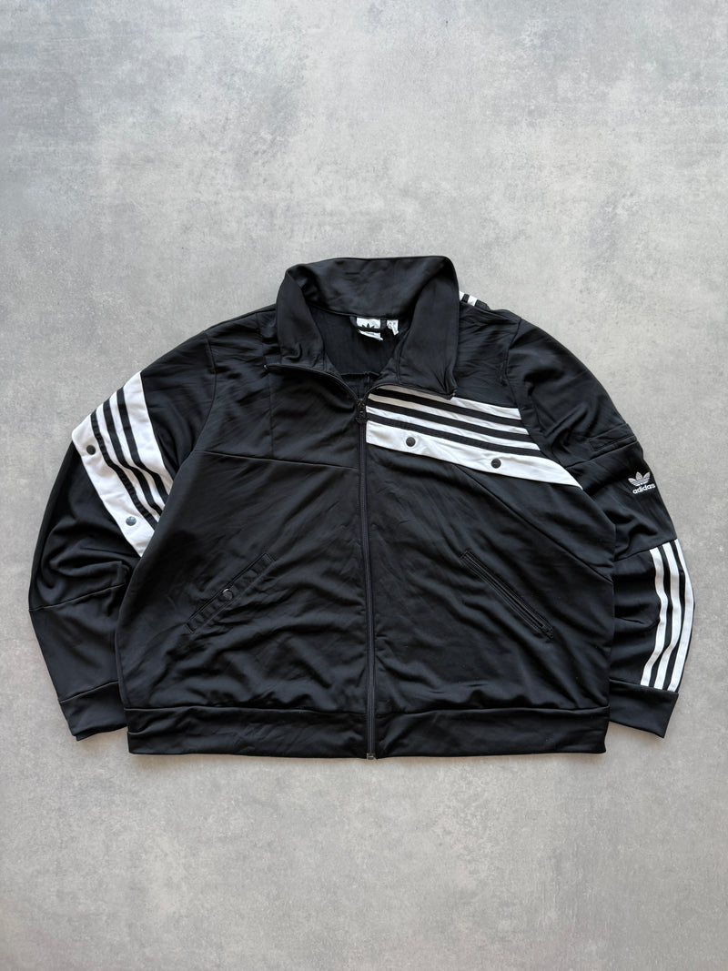 Adidas plus sized ženska crna dukserica (3XL)