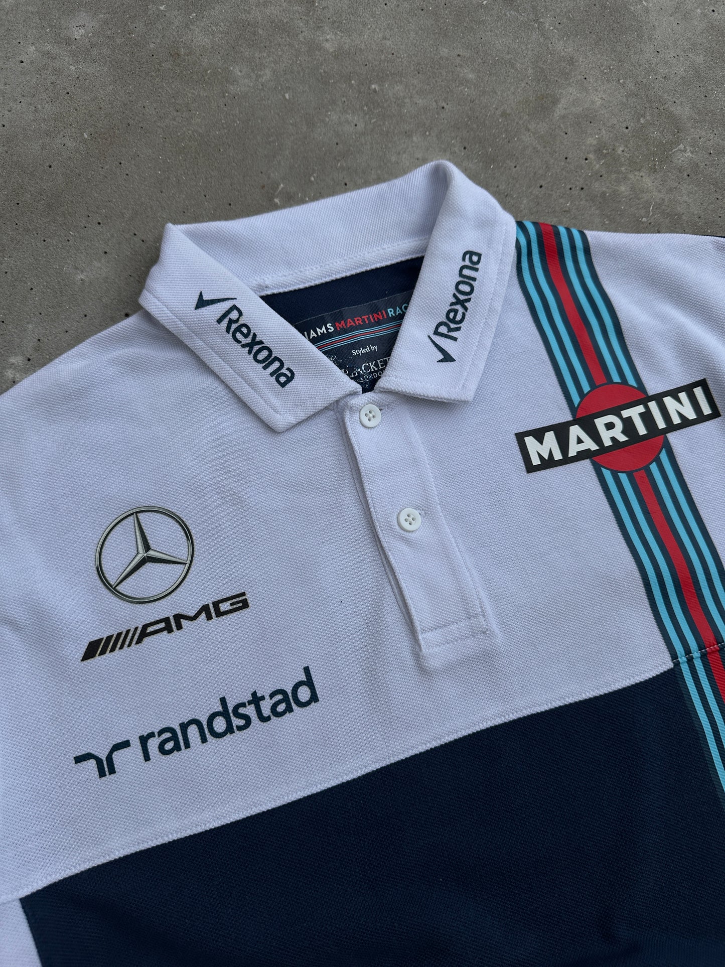 Hackett London x AMG Martini Racing muška polo majica (L)