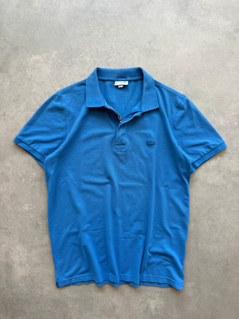 Lacoste muška plava zip polo majica (L)