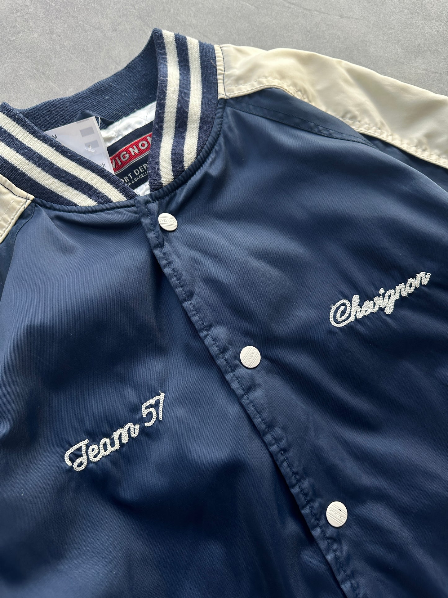 Chevignon vintage muška koledž jakna (L)