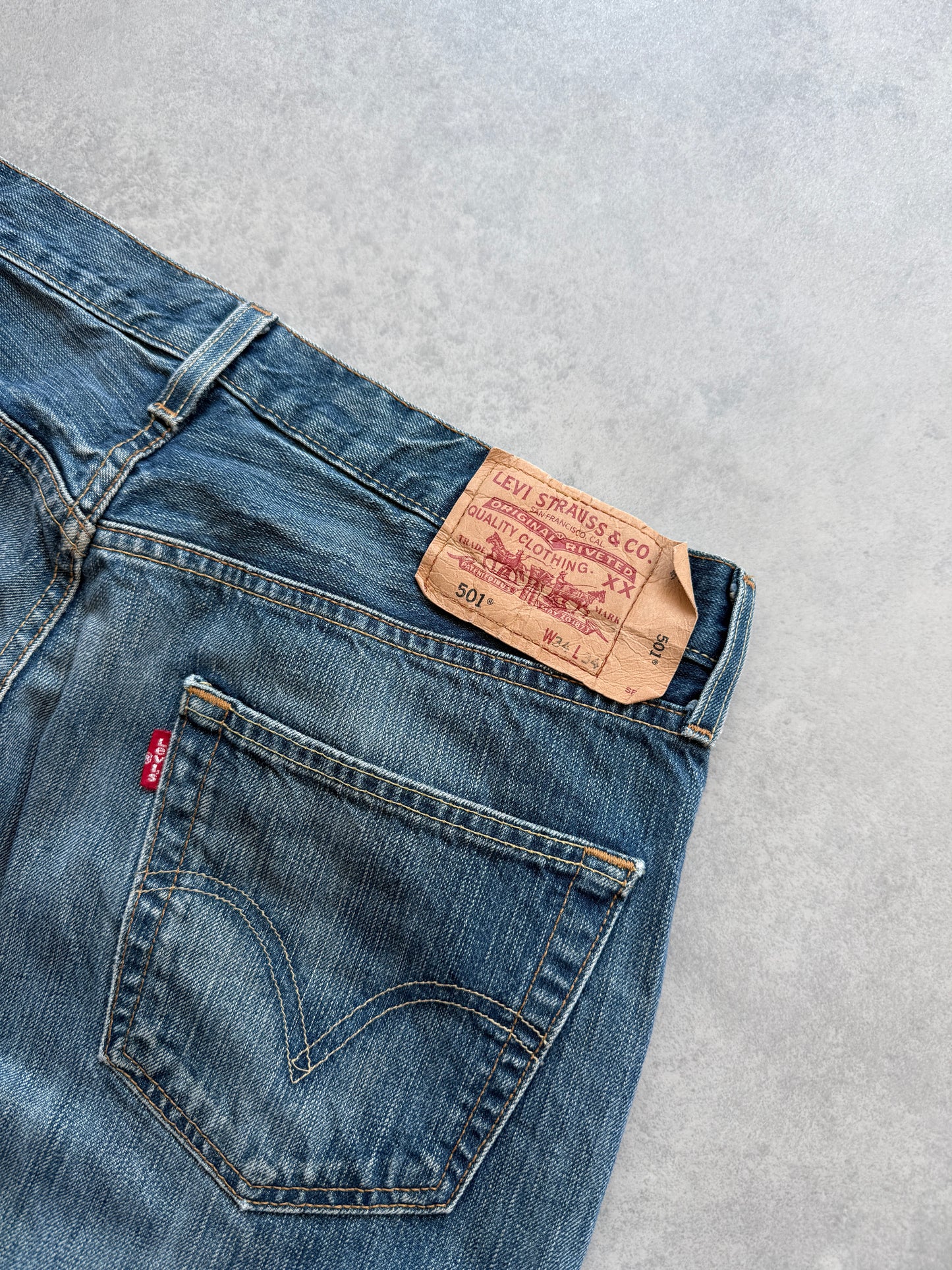 Levis 501 muške retro farmerke (34x34)