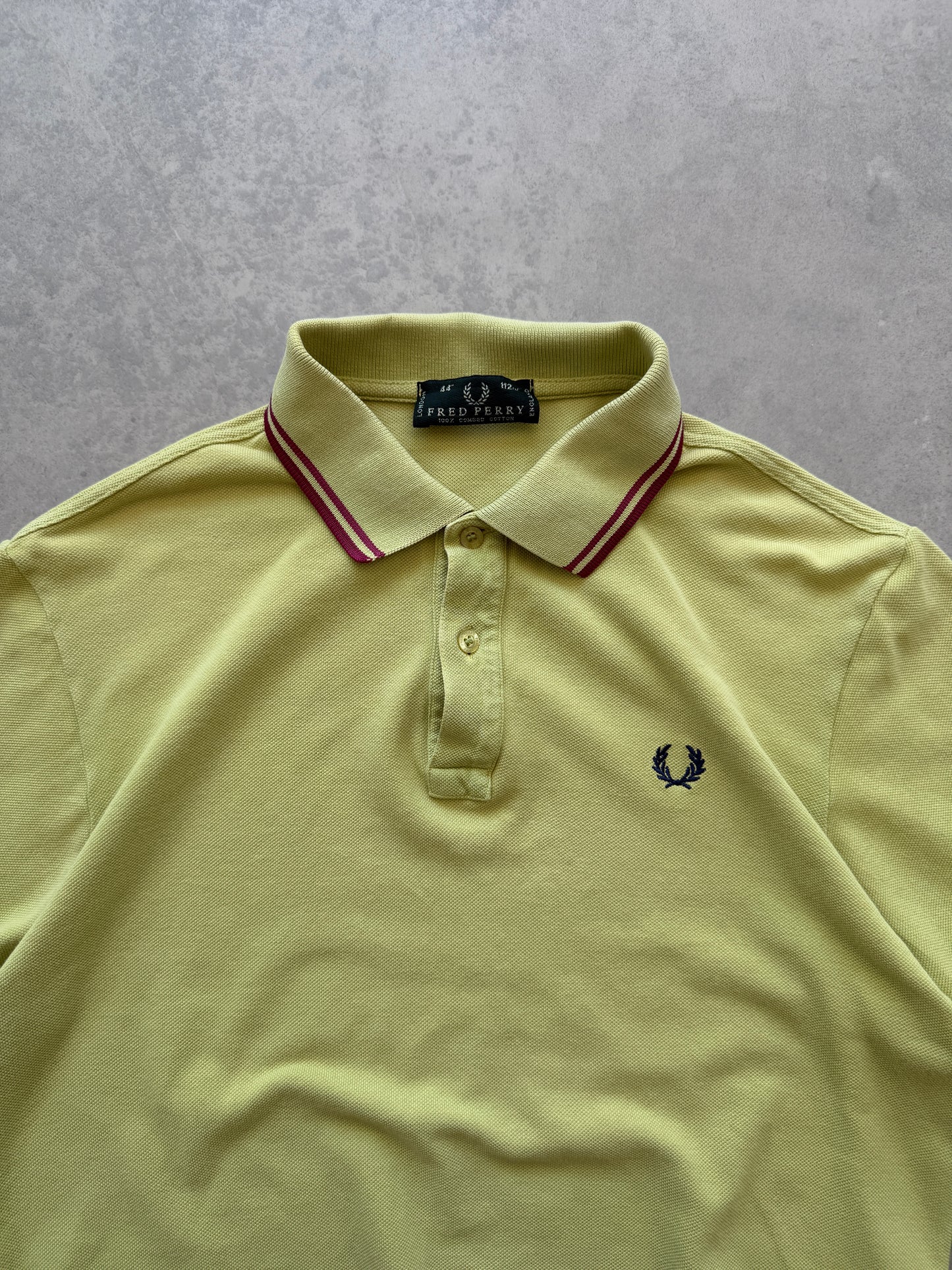 Fred Perry muška žuta polo majica (M)