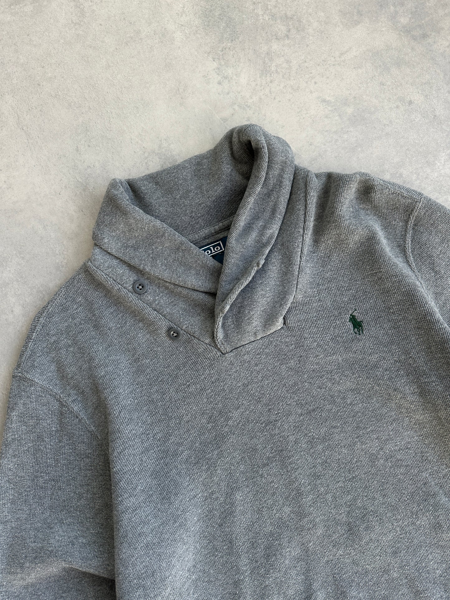 Polo by Ralph Lauren muški sivi džemper (M)