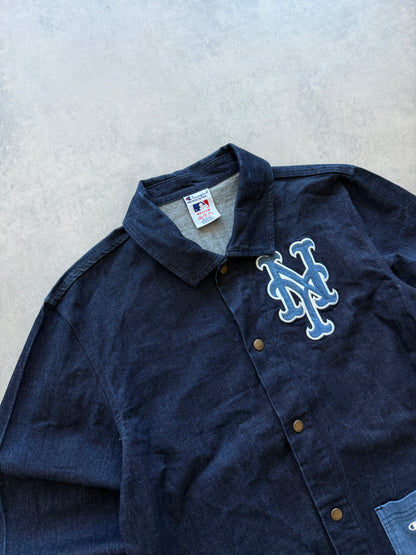 Champion x MLB x NY Mets muška teksas jakna (M)