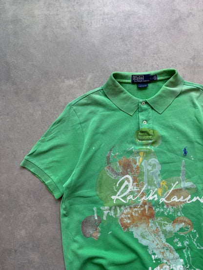 Polo by Ralph Lauren muška vintage zelena majica (L)