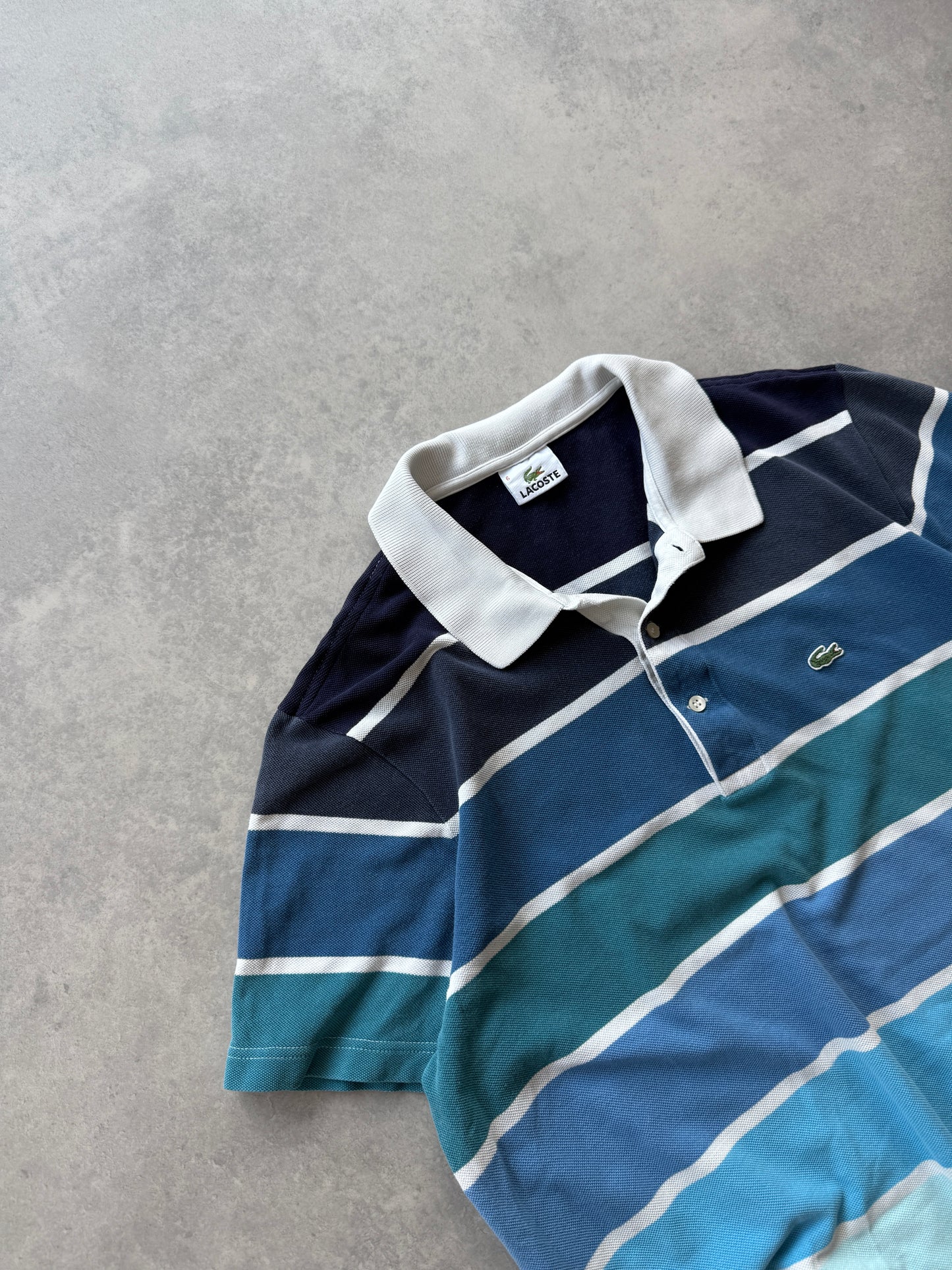 Lacoste retro muška prugasta polo majica (L)