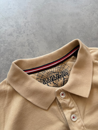 Napapijri muška bež polo majica (XL)