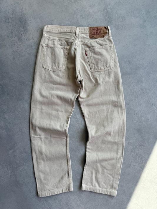Levis 501 muške bež farmerke (29x32)