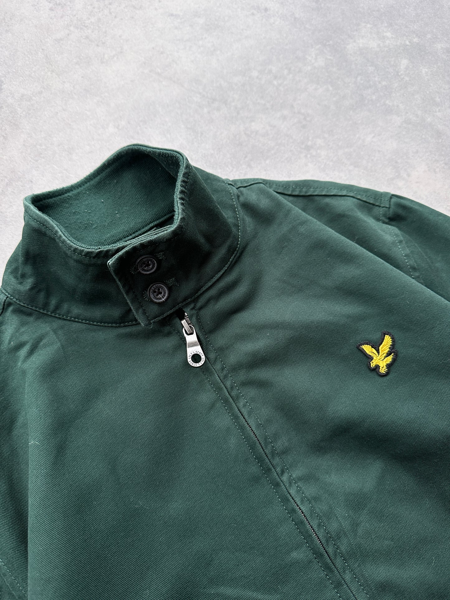Lyle & Scott muška zelena harrington jakna (S)