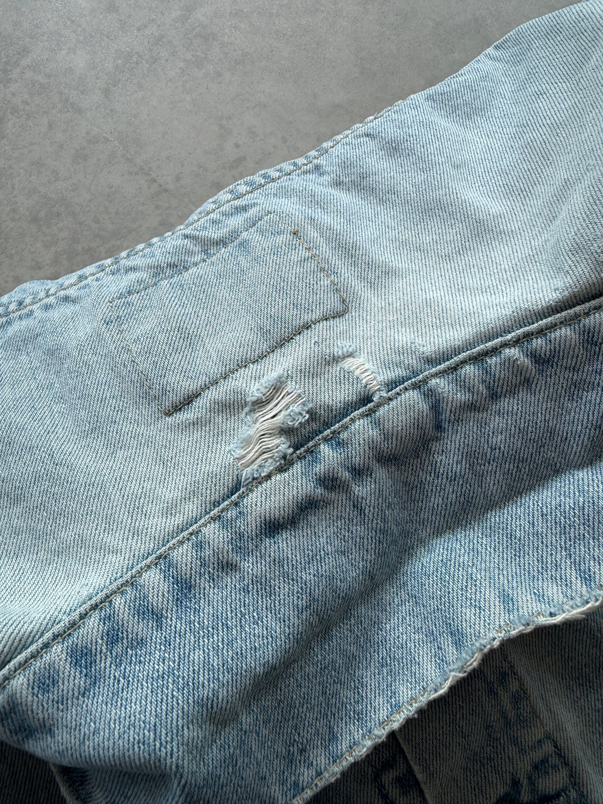 Levis vintage 90s muška plava teksas jakna (L)