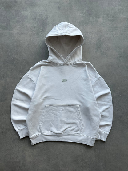 Hugo Boss muška bijela heavy cotton dukserica (M)