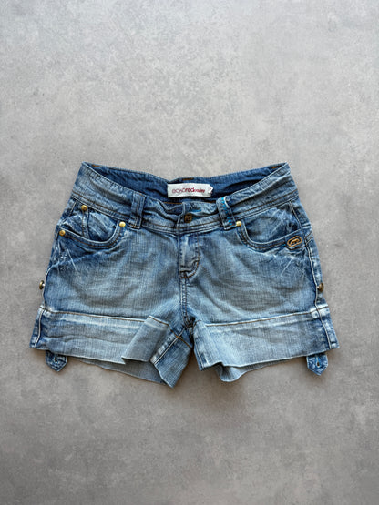 Ecko Red Denim Y2K ženski kratki šorc (M)