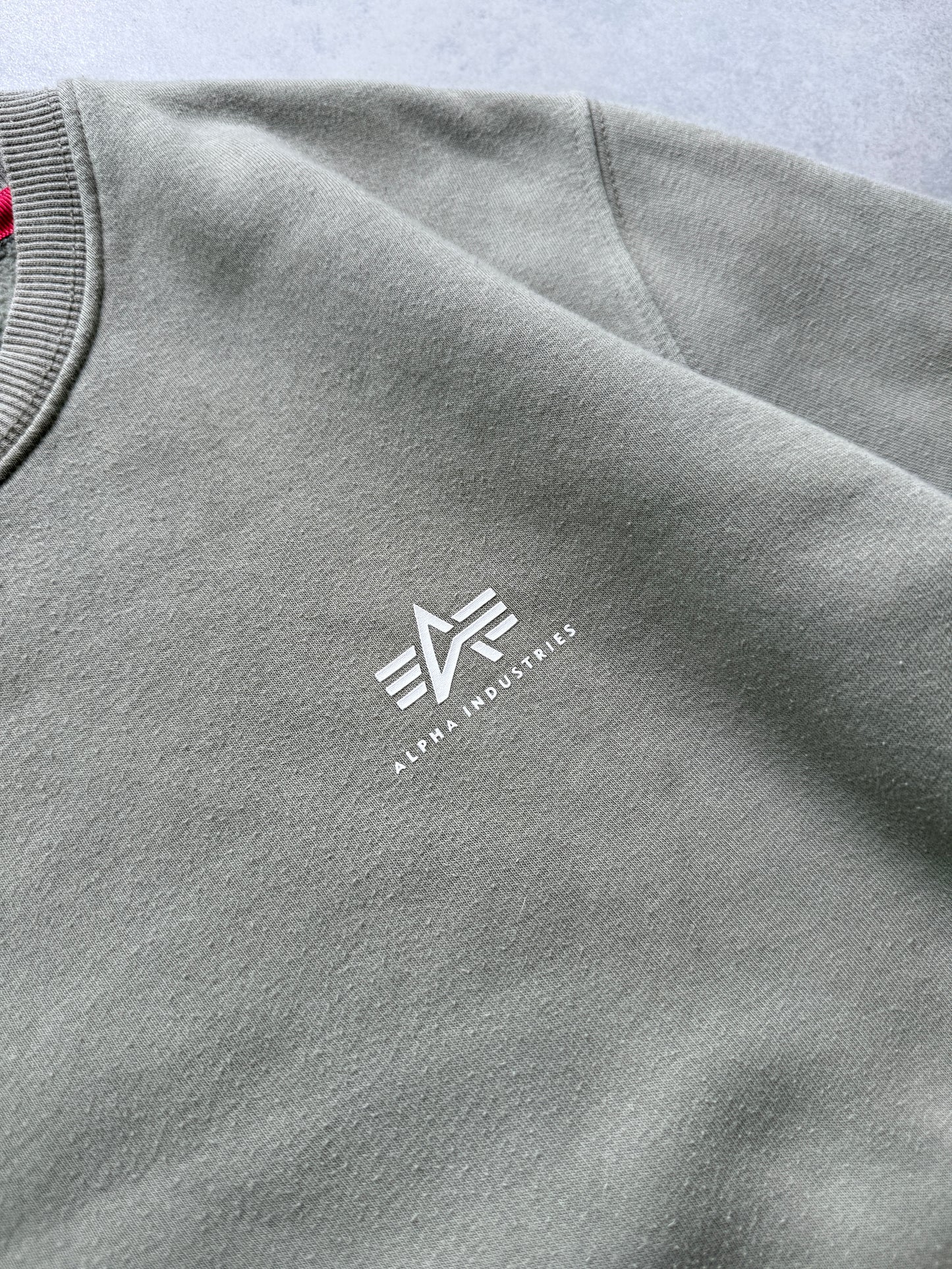 Alpha Industries muška zelena dukserica (XXL)
