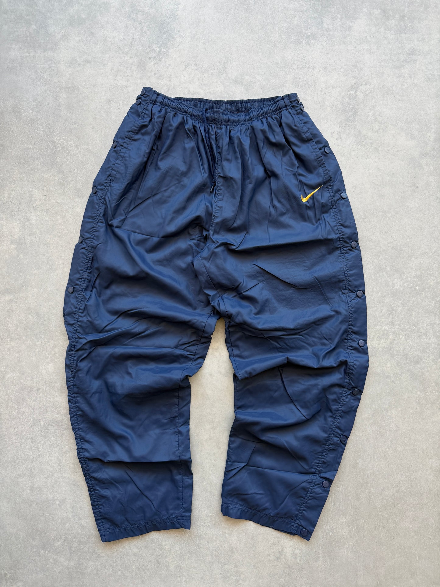 Nike 90s muška button down baggy šuškava trenerka (XL)