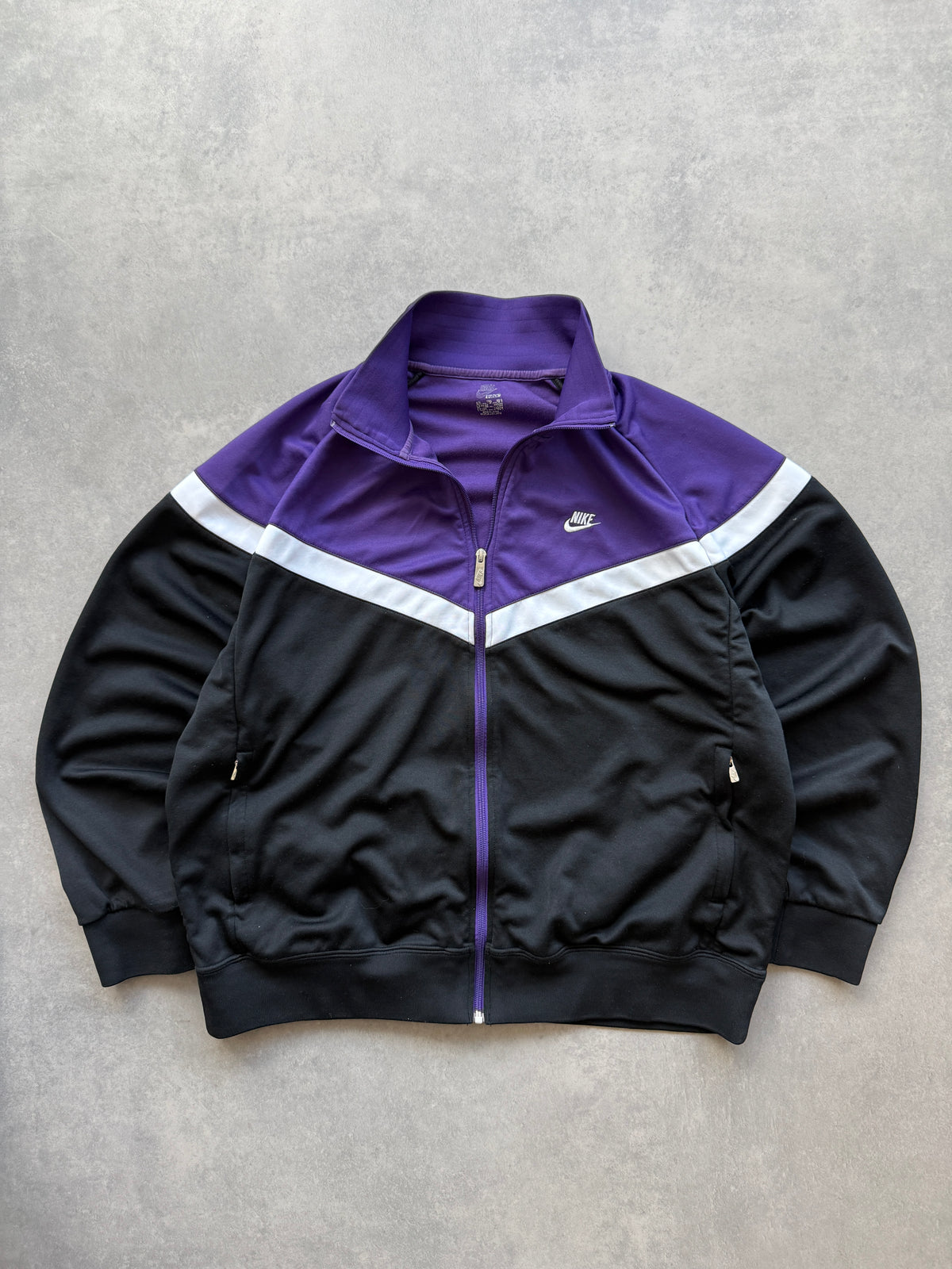 Nike 00s muška crna zip dukserica (XL)