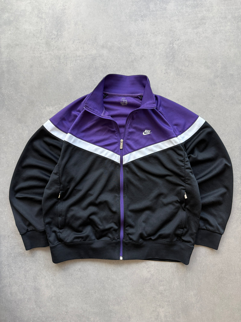 Nike 00s muška crna zip dukserica (XL)