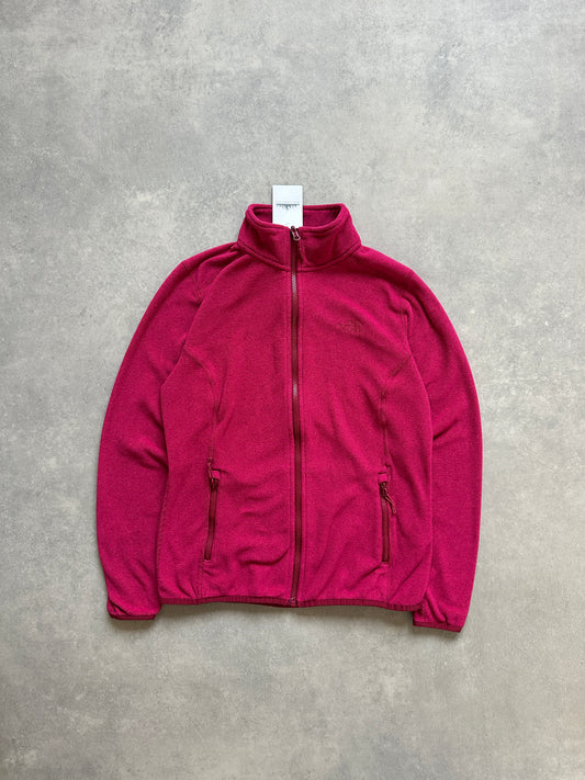 The North Face ženska roza zip up fleece dukserica (L)