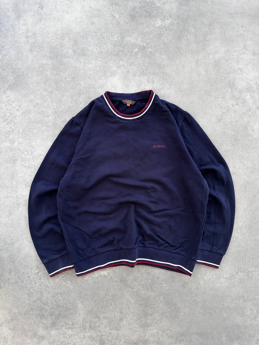 Ben Sherman muska navy plava basic dukserica (L)