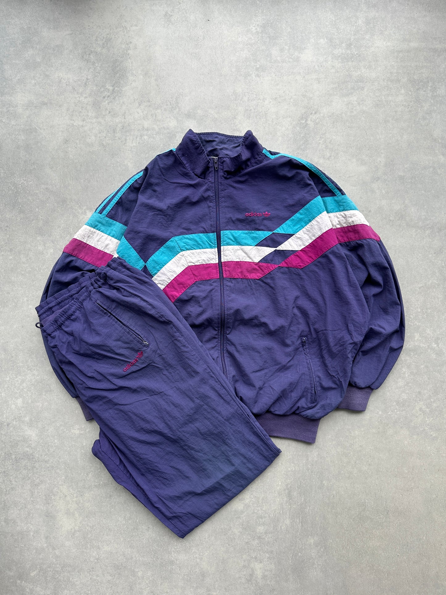 Adidas vintage muška komplet šuškava dukserica (XXL)