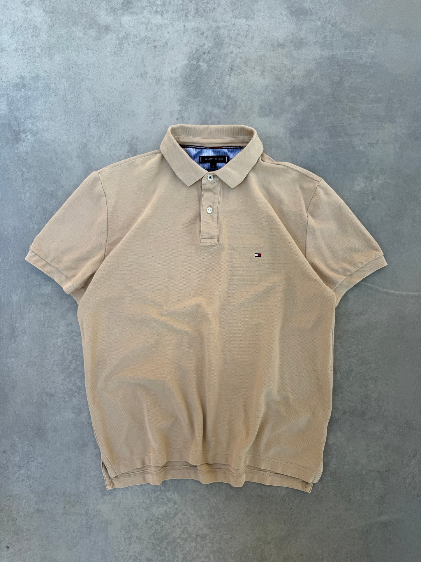 Tommy Hilfiger muška bež polo majica (L)