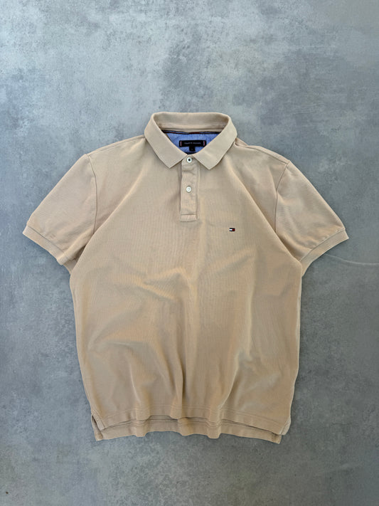 Tommy Hilfiger muška bež polo majica (L)