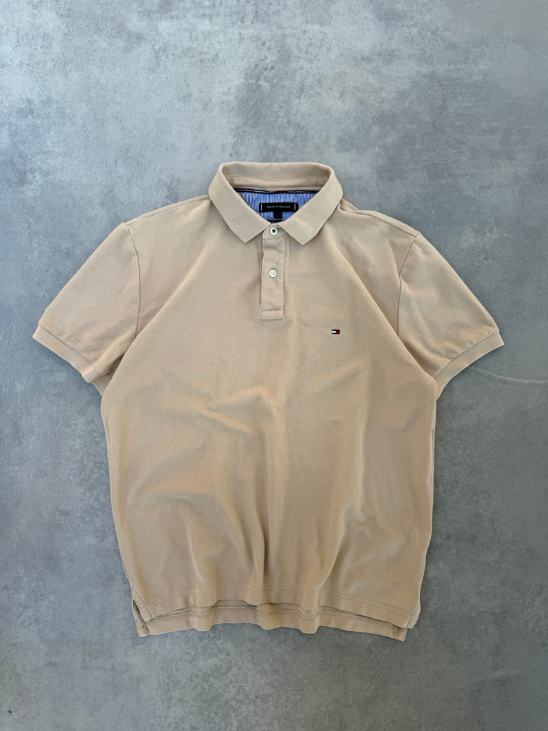 Tommy Hilfiger muška bež polo majica (L)