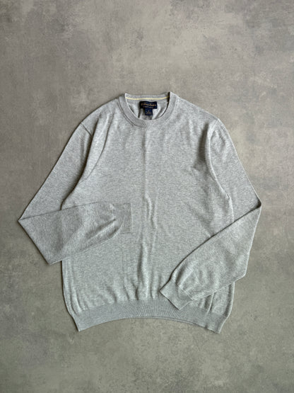 Brooks Brothers muški basic sivi džemper (M)