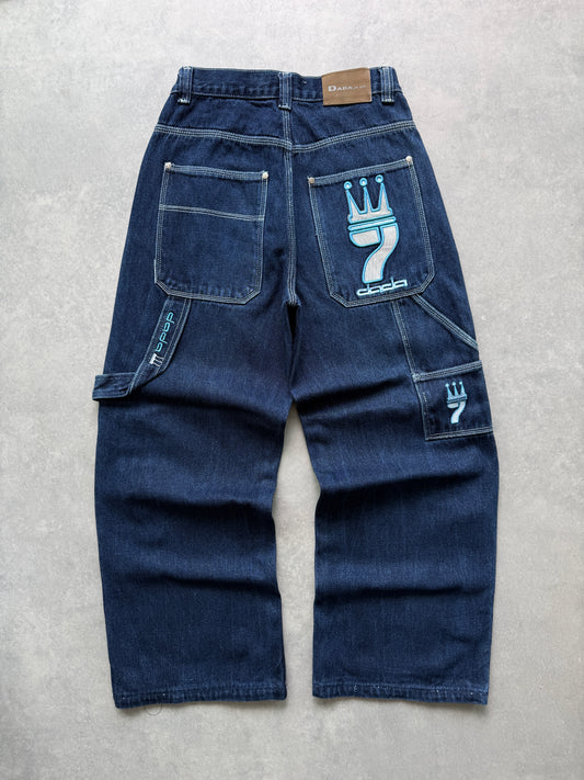 Dada Supreme 2000s ženske baggy farmerke (29)