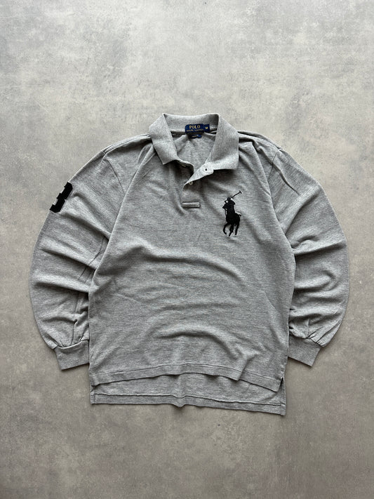 Polo by Ralph Lauren muška siva polo majica (M)