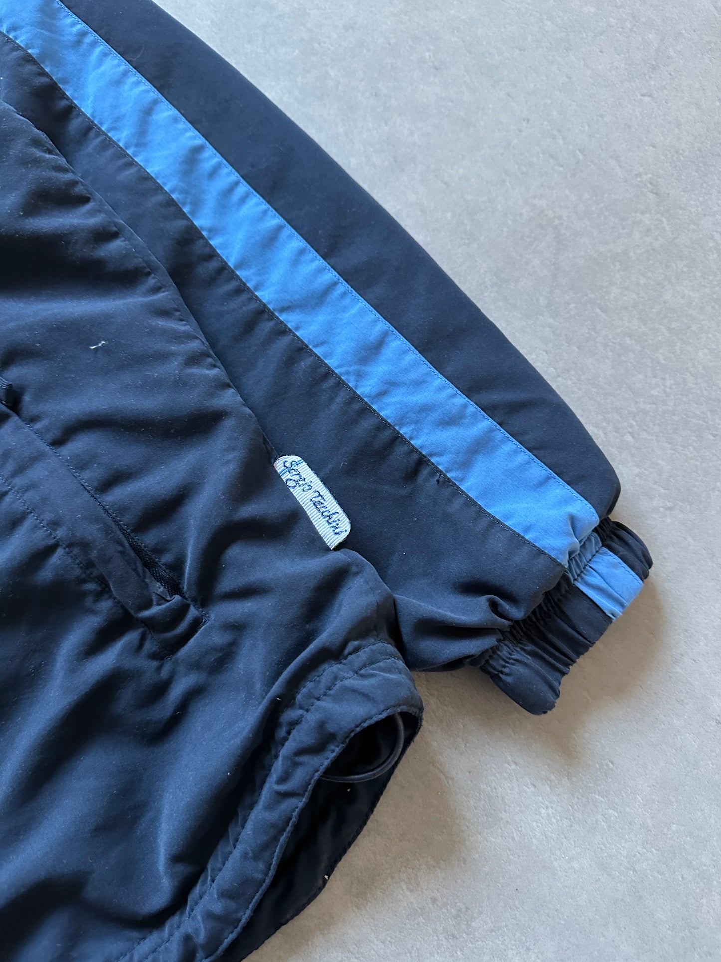 Sergio Tacchini 2000s 1/3 zip muška šuškava dukserica (S)