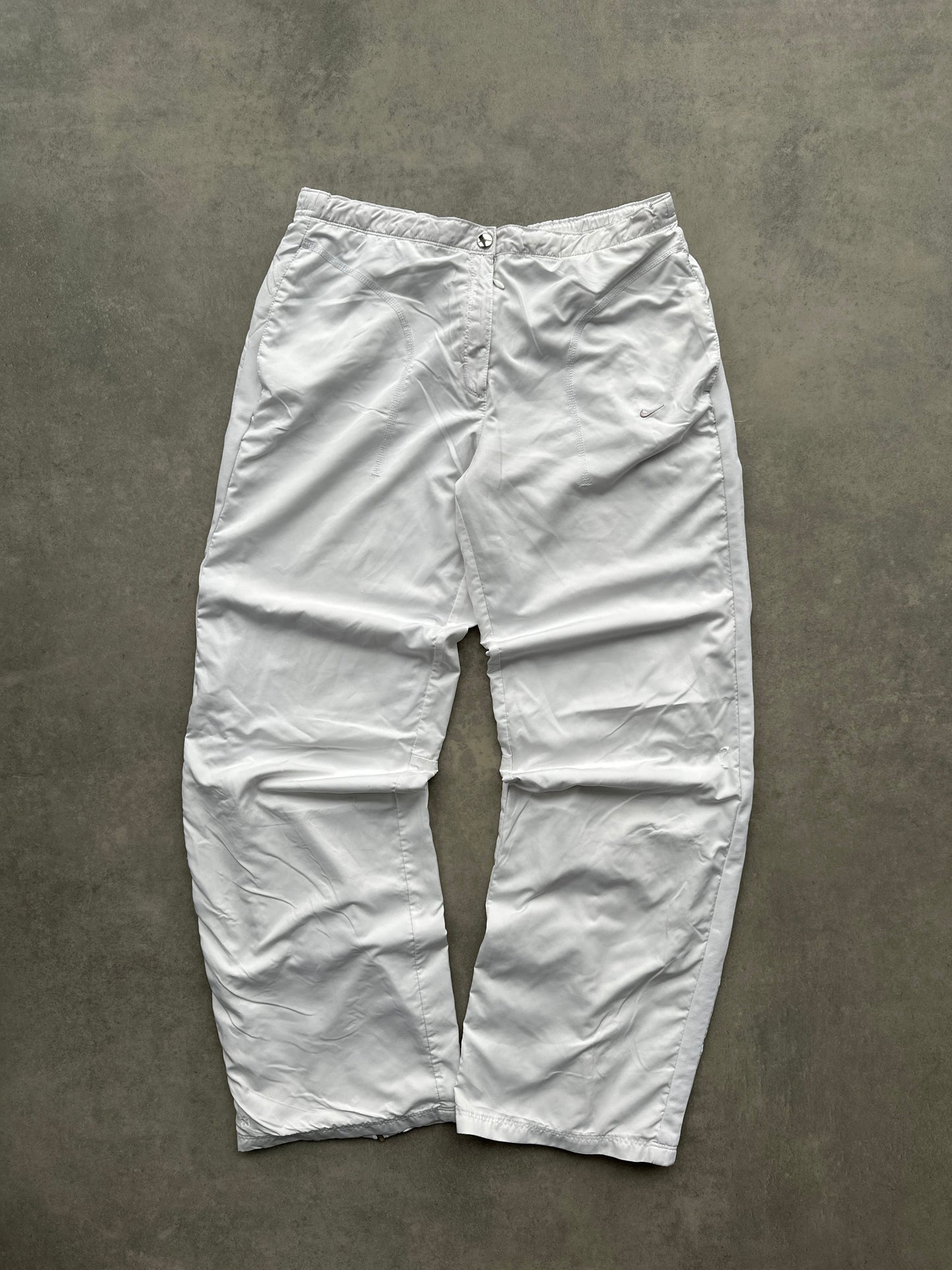 Nike 2000s ženska bijela šuškava trenerka (M)