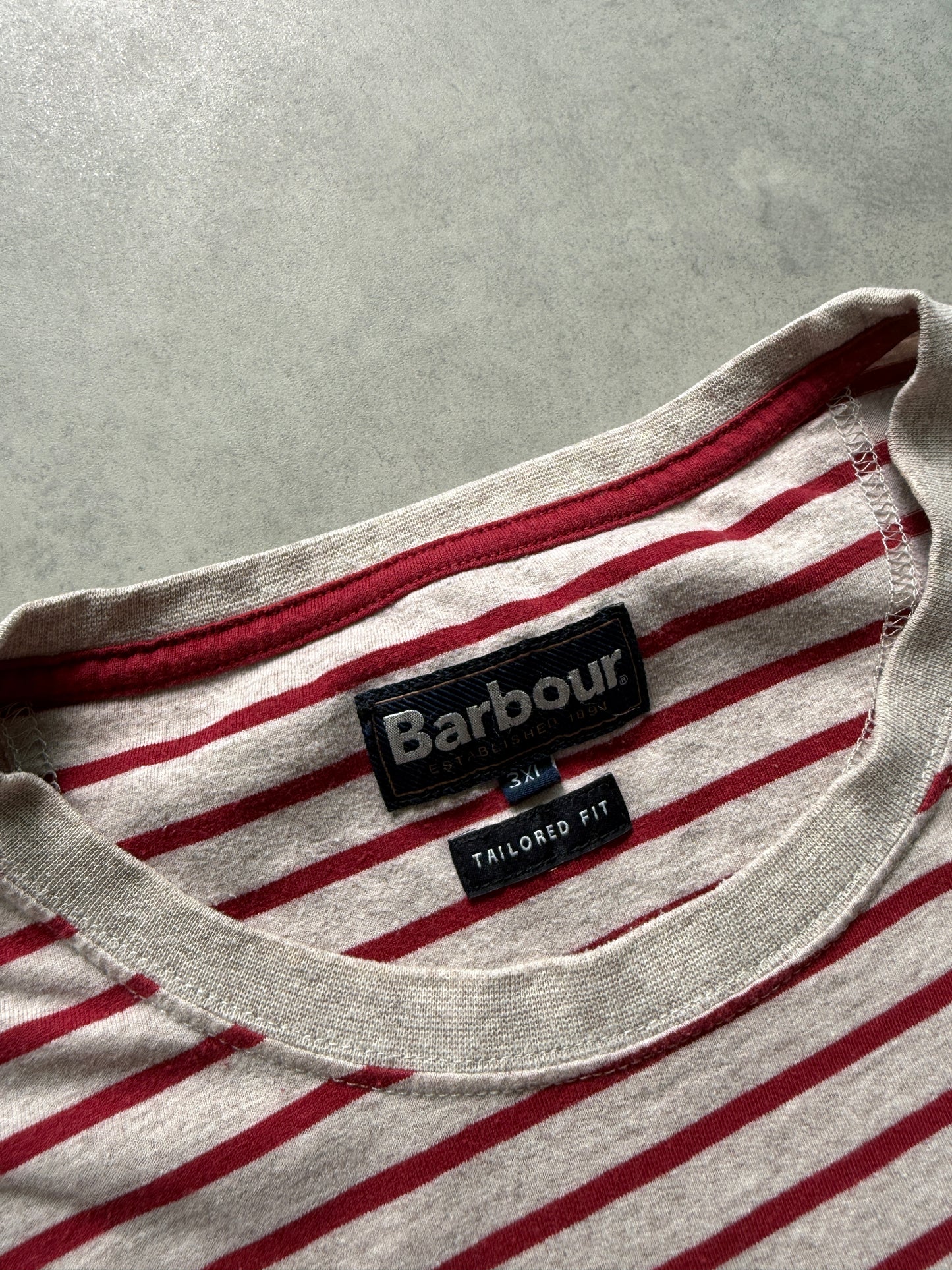 Barbour muška prugasta majica (3XL)