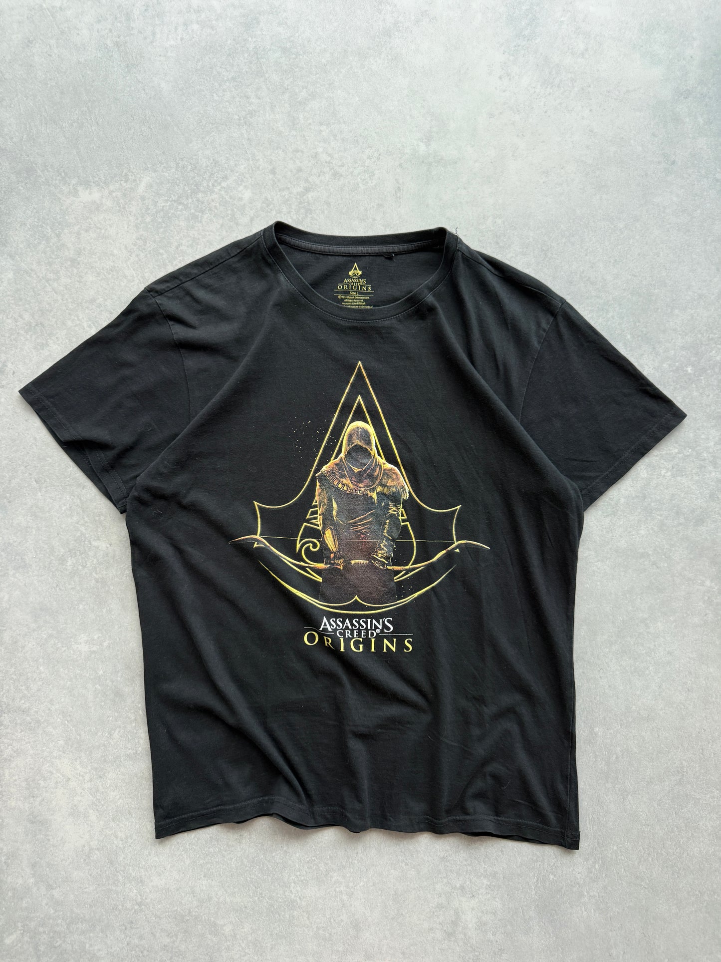 Assassins Creed Origins muška crna majica (L)