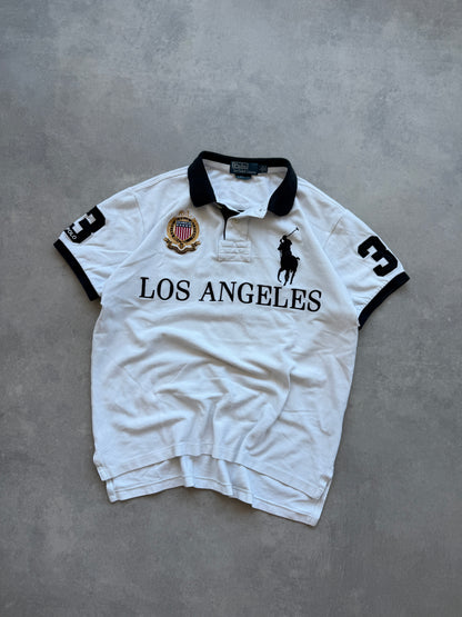 Polo by Ralph Lauren Chief Keef Los Angeles vintage muška polo majica (L)