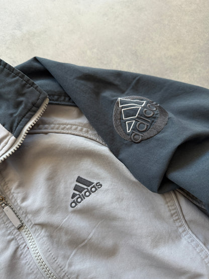 Adidas 2000s ženska šuškava dukserica (M)