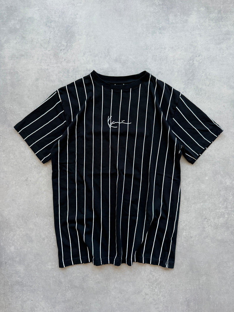 Karl Kani muška crna prugasta oversized majica (M)
